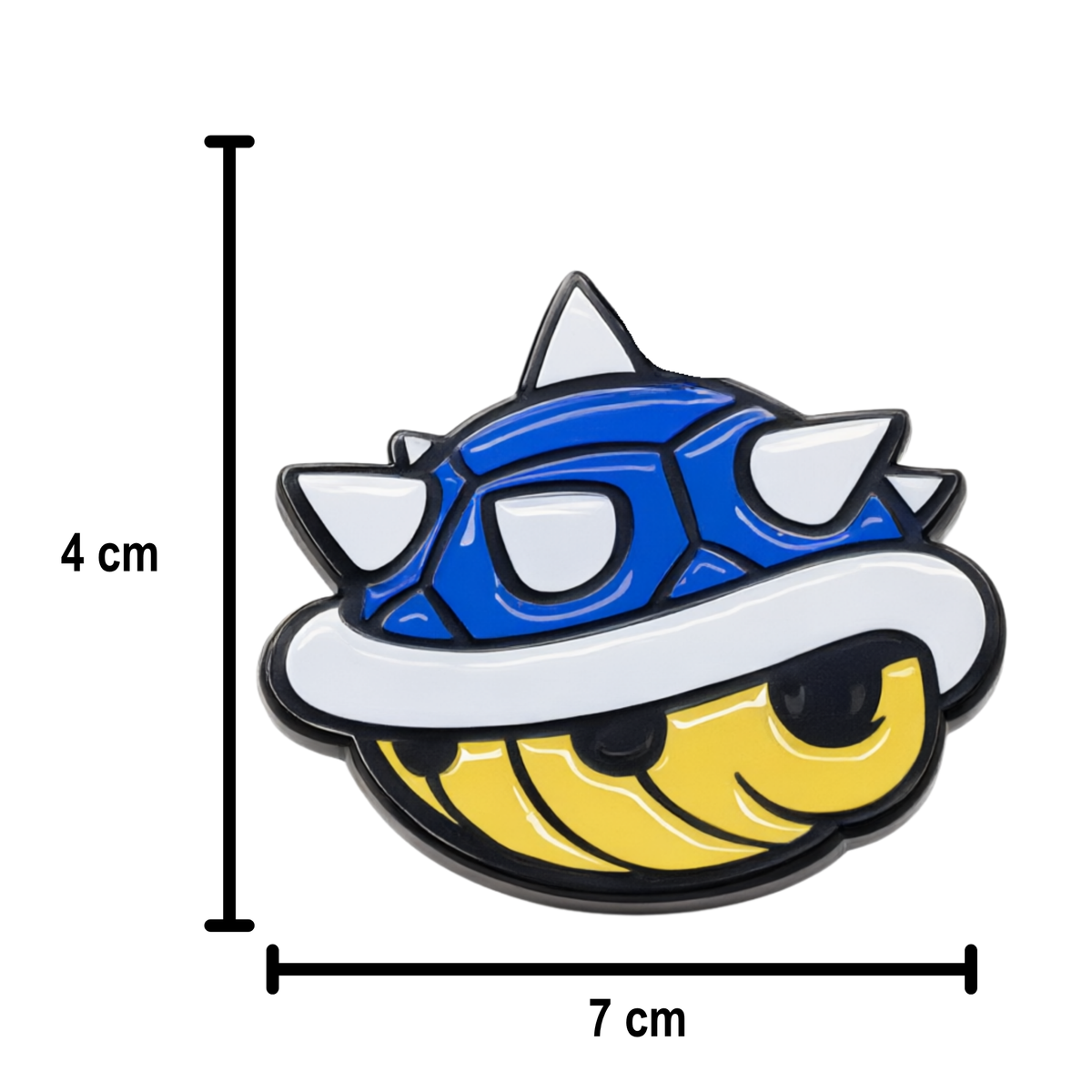 Llavero Mario Kart Caparazón Azul Coleccionable