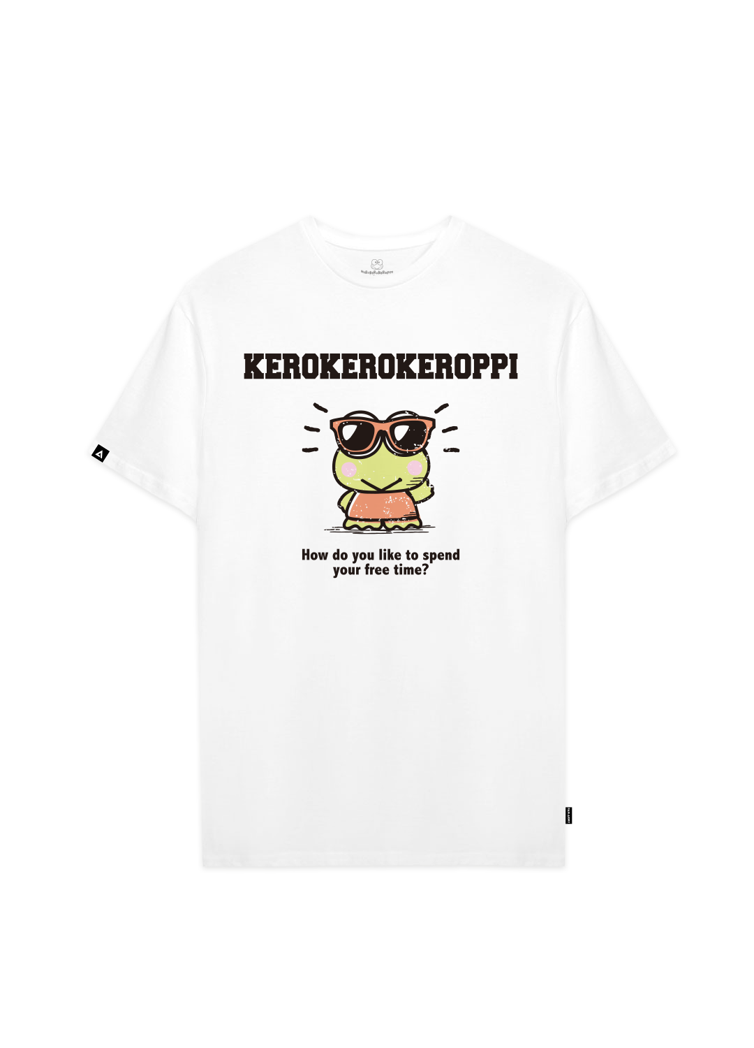 Playera Hombre Mujer Blanco Keroppi Free Time - Fan Army