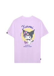 Playera Kuromi Hombre Mujer Lila Sanrio Original Style - Fan Army