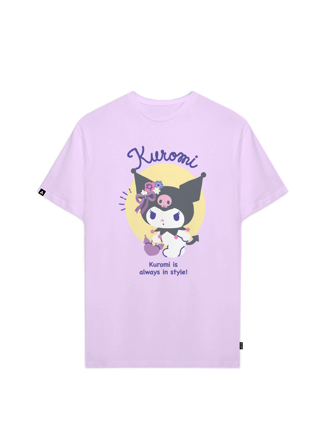 Playera Kuromi Hombre Mujer Lila Sanrio Original Style - Fan Army