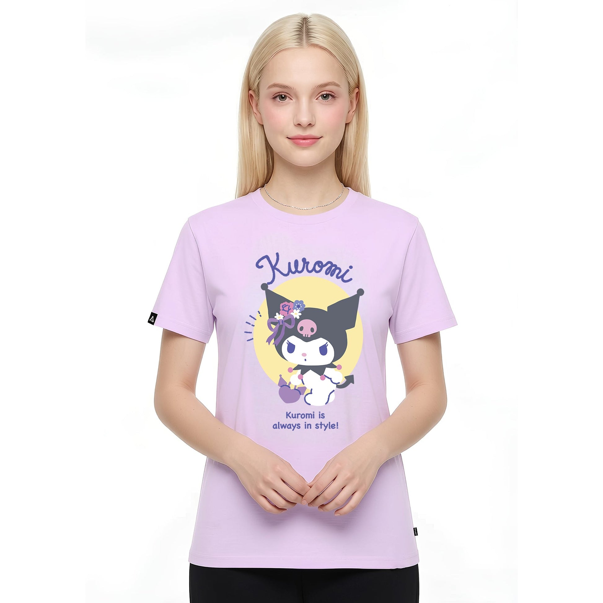 Playera Kuromi Hombre Mujer Lila Sanrio Original Style - Fan Army
