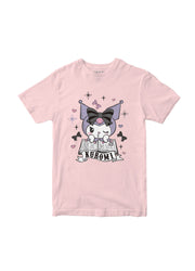 Playera Kuromi Hombre Mujer Rosa Coquette - Fan Army