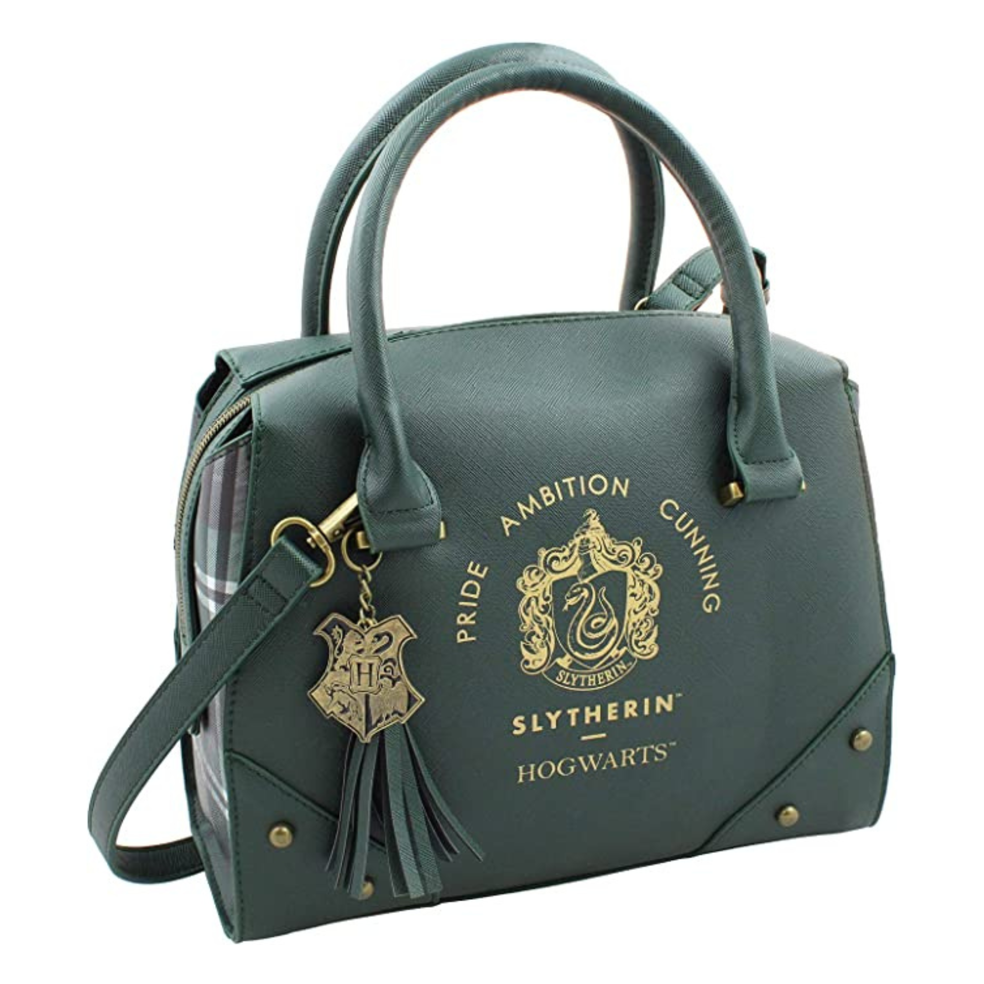 Bolsa Harry Potter Slytherin para mujer color verde efecto piel Hogwarts - Fan Army