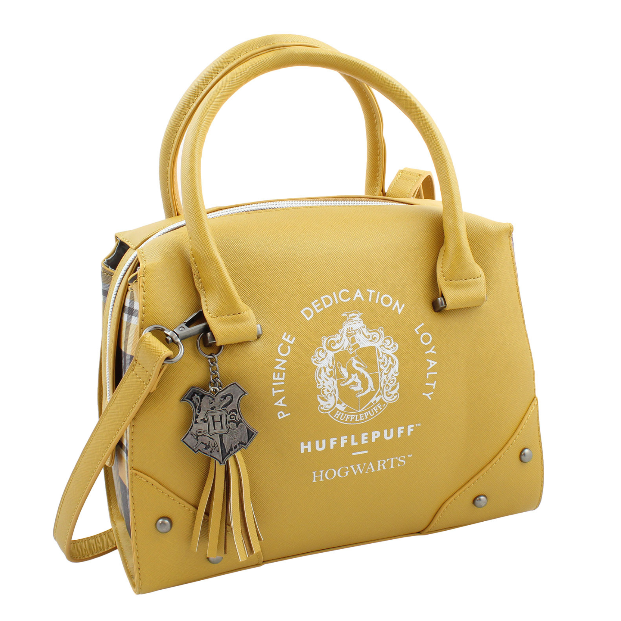 Bolsa Harry Potter Hufflepuff Amarilla para mujer efecto piel - Fan Army