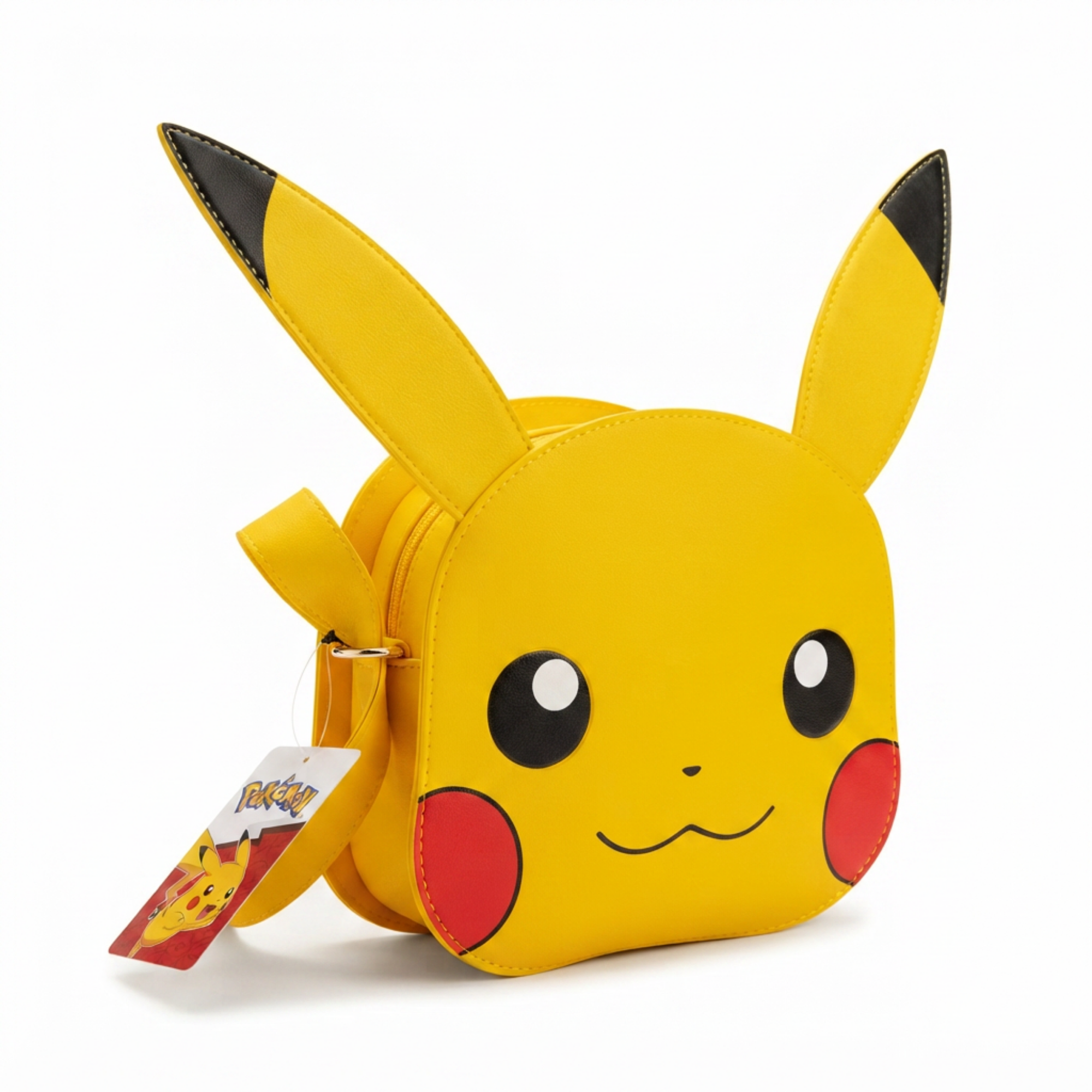 Bolsa Crossbody Pokémon Pikachu Amarilla Correa Ajustable