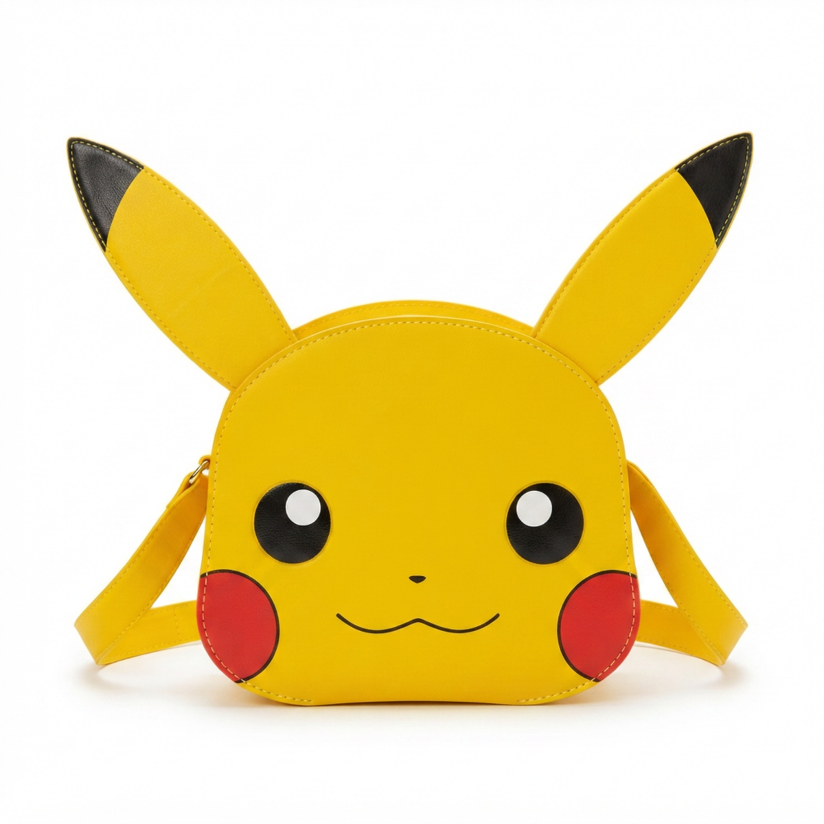 Bolsa Crossbody Pokémon Pikachu Amarilla Correa Ajustable