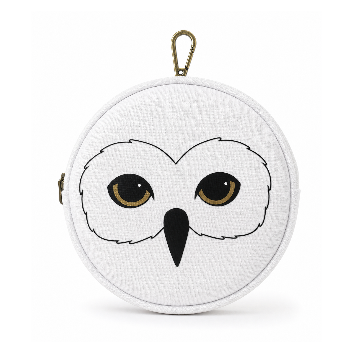 Bolsa Crossbody Harry Potter Hedwig Beige con Monedero Removible