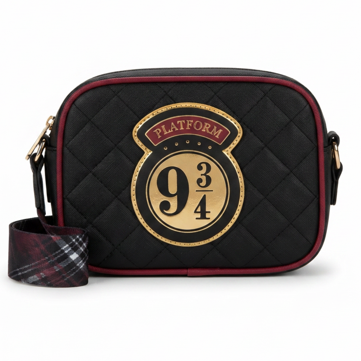 Bolsa Crossbody Harry Potter Plataforma 9 3/4 Negra Oficial