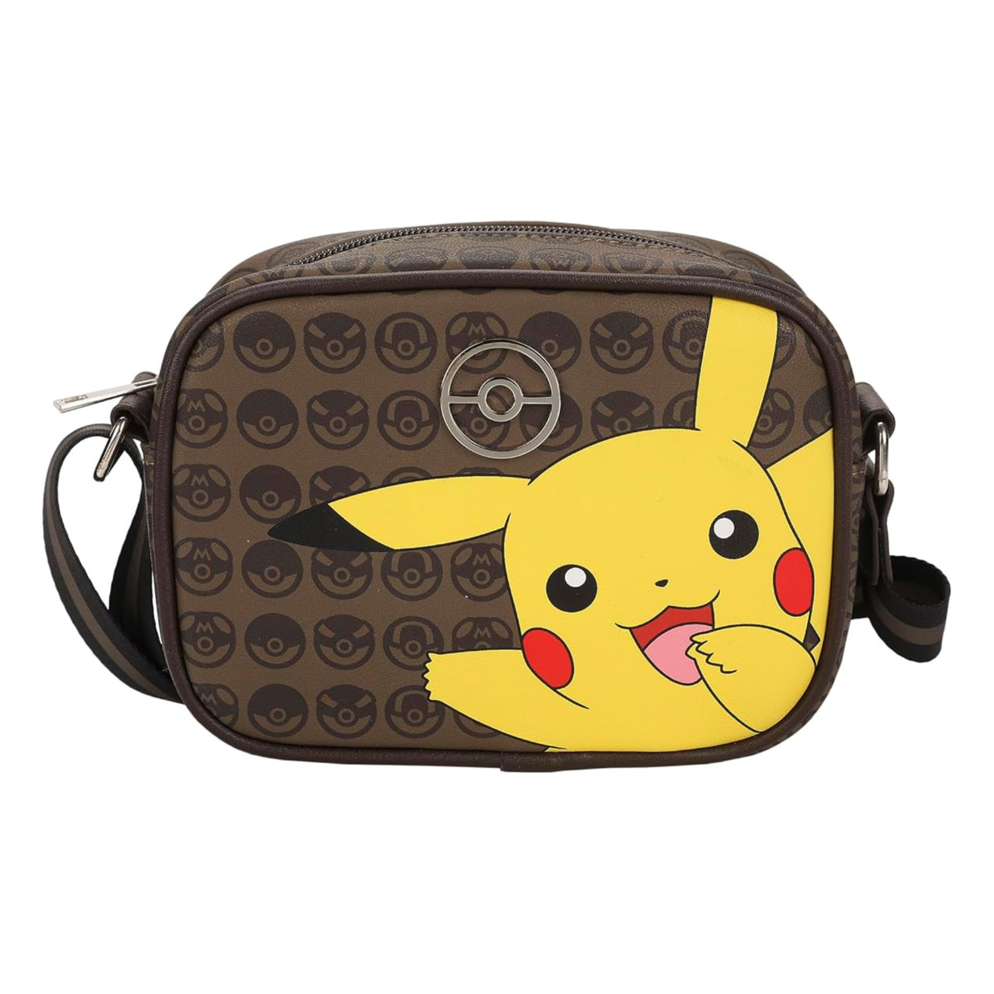 Bolsa Crossbody Pokémon Pikachu | Mini Bag Ajustable | Diseño Premium Pokéballs - Fan Army