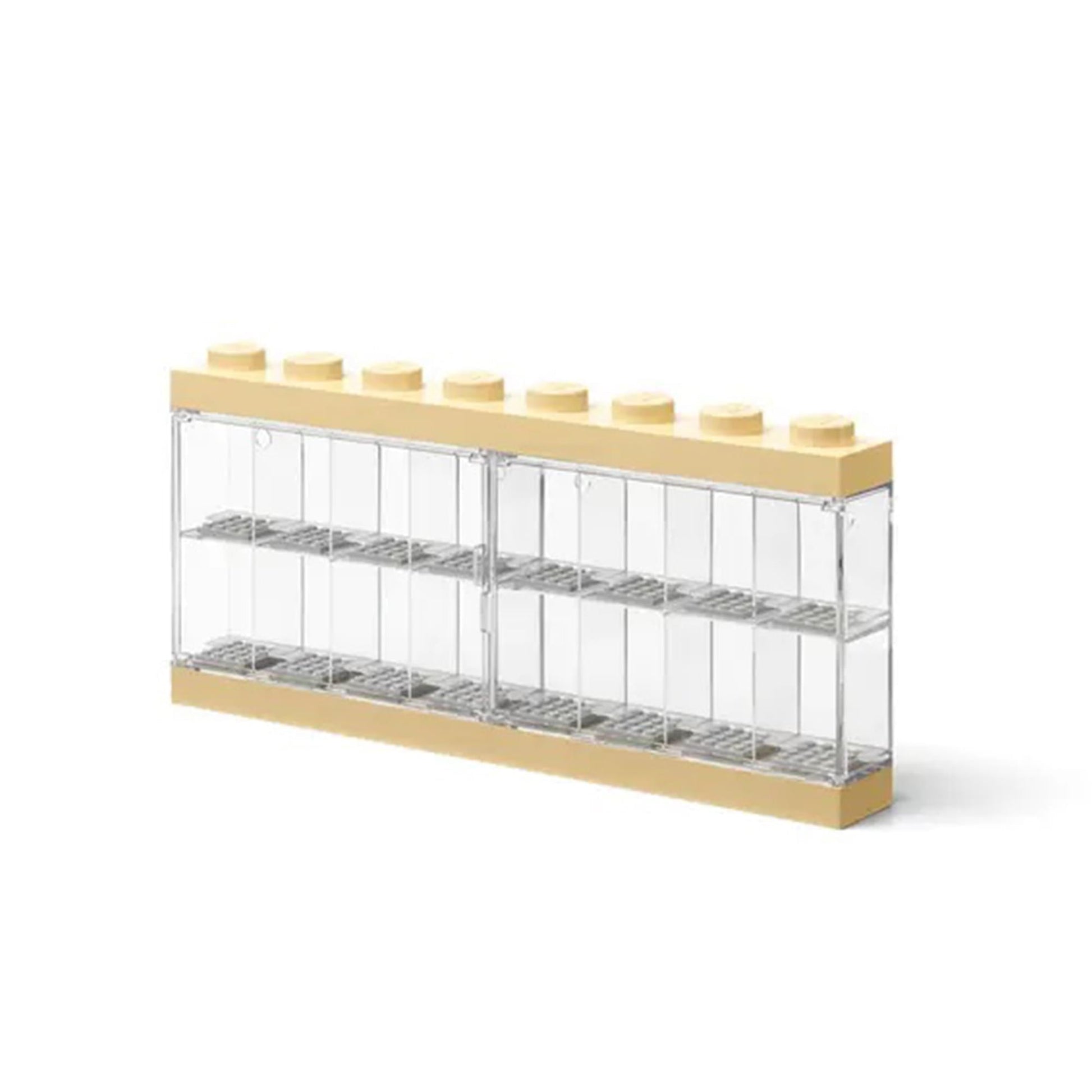 Lego Vitrina Exhibidor Para Minifiguras 16 Figuras Beige - Fan Army