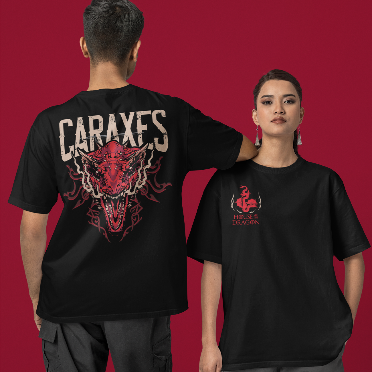 Playera House of the Dragon Caraxes - Fan Army