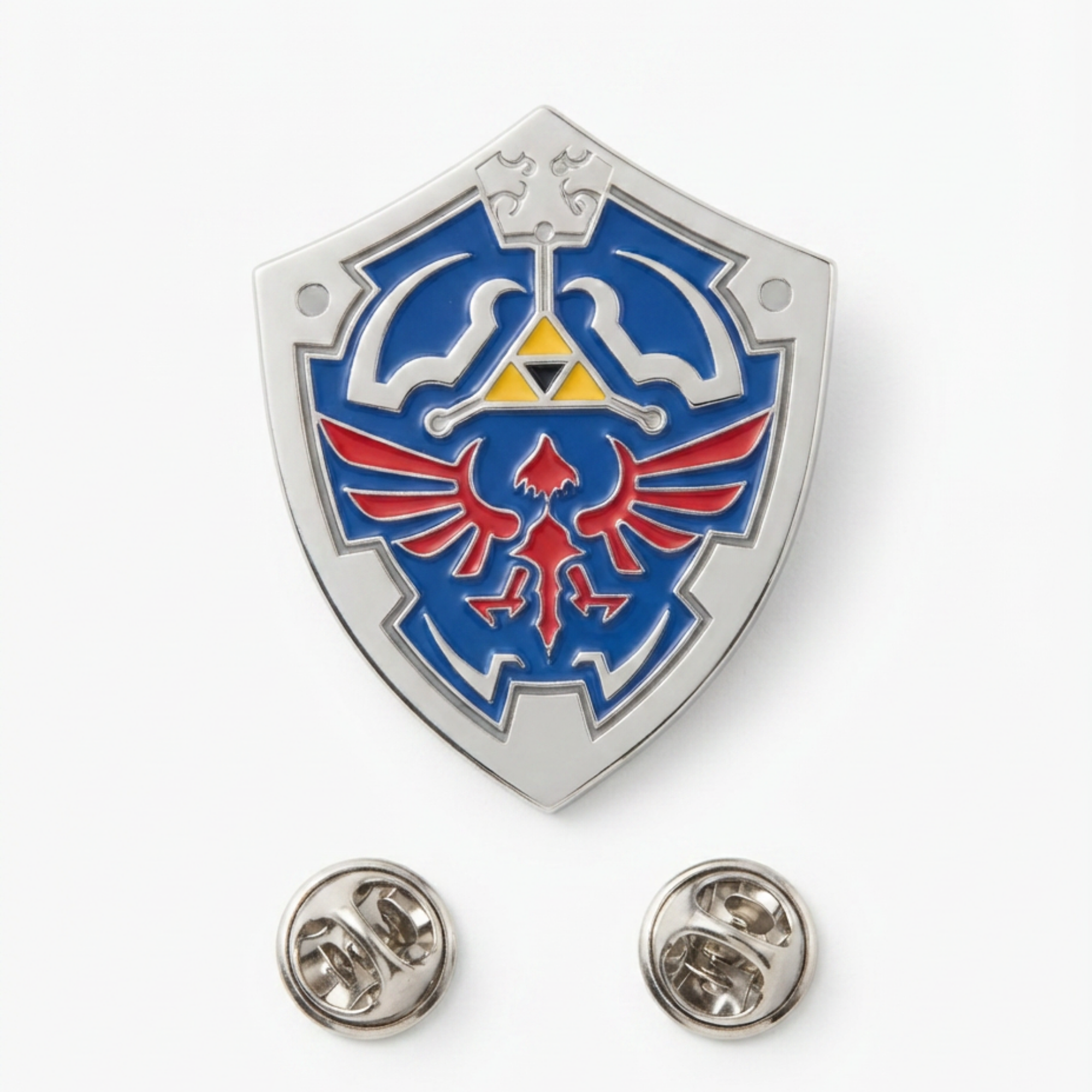 Pin Metálico Escudo Hyliano The Legend of Zelda Nintendo Oficial