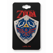 Pin Metálico Escudo Hyliano The Legend of Zelda Nintendo Oficial