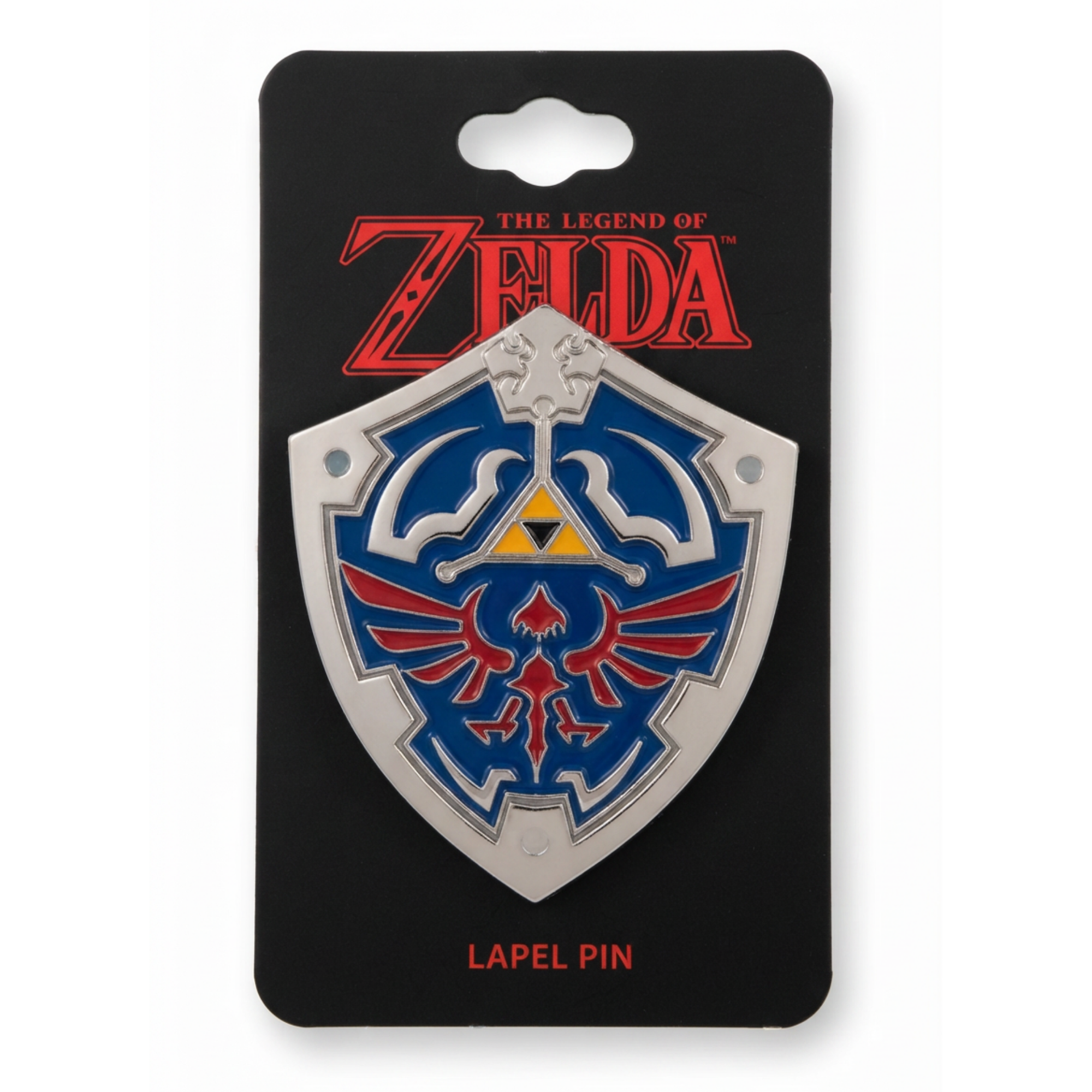 Pin Metálico Escudo Hyliano The Legend of Zelda Nintendo Oficial