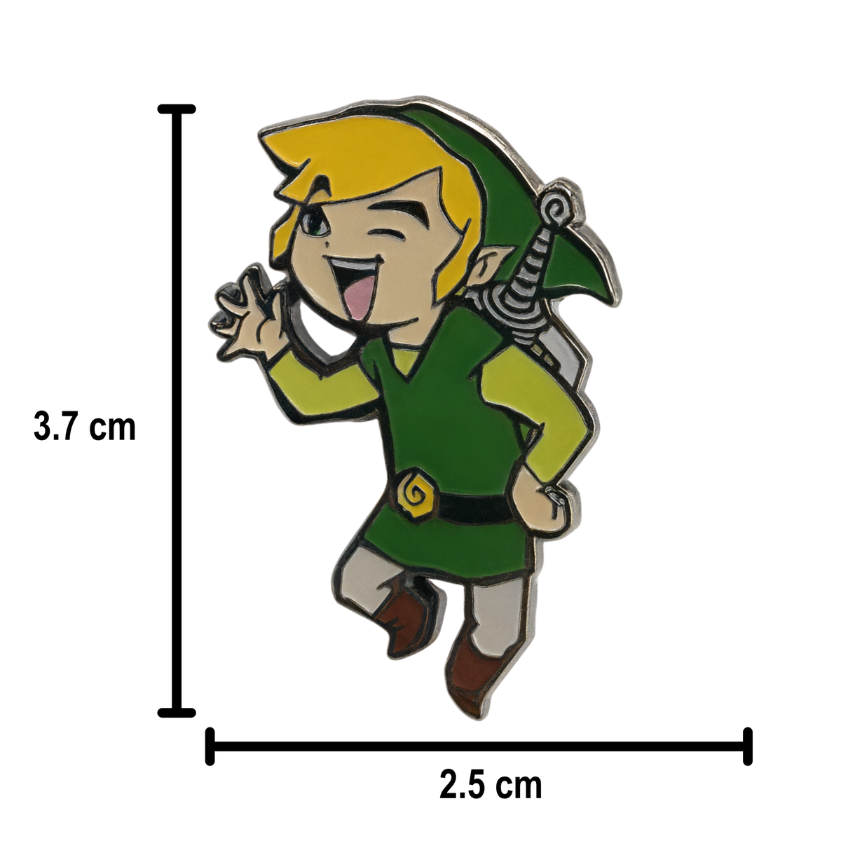 Set 2 Pines The Legend of Zelda Link y Zelda Coleccionables