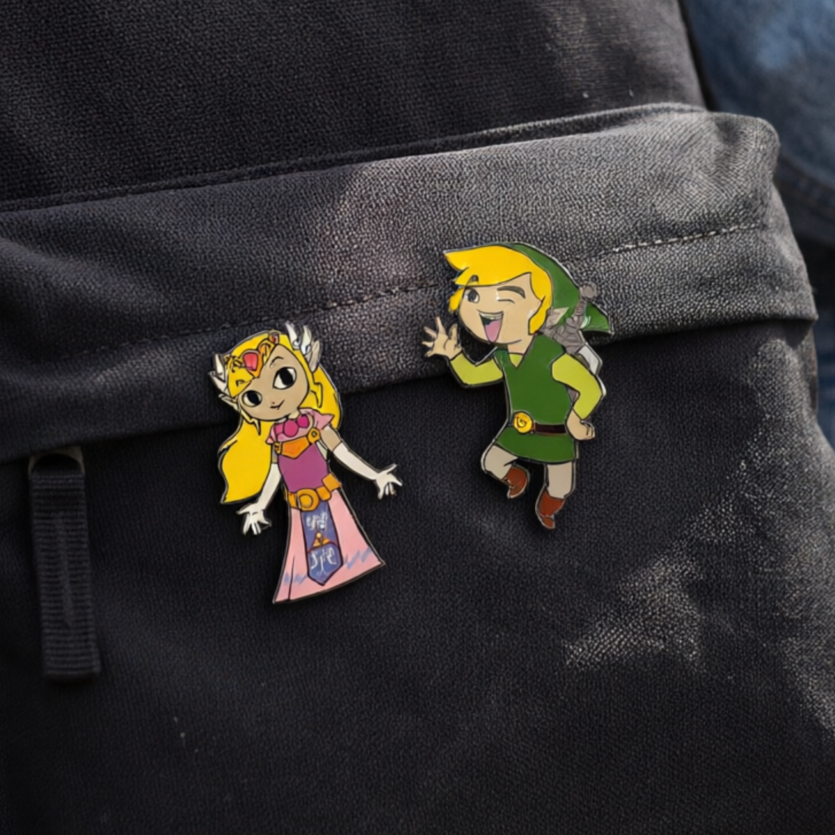 Set 2 Pines The Legend of Zelda Link y Zelda Coleccionables