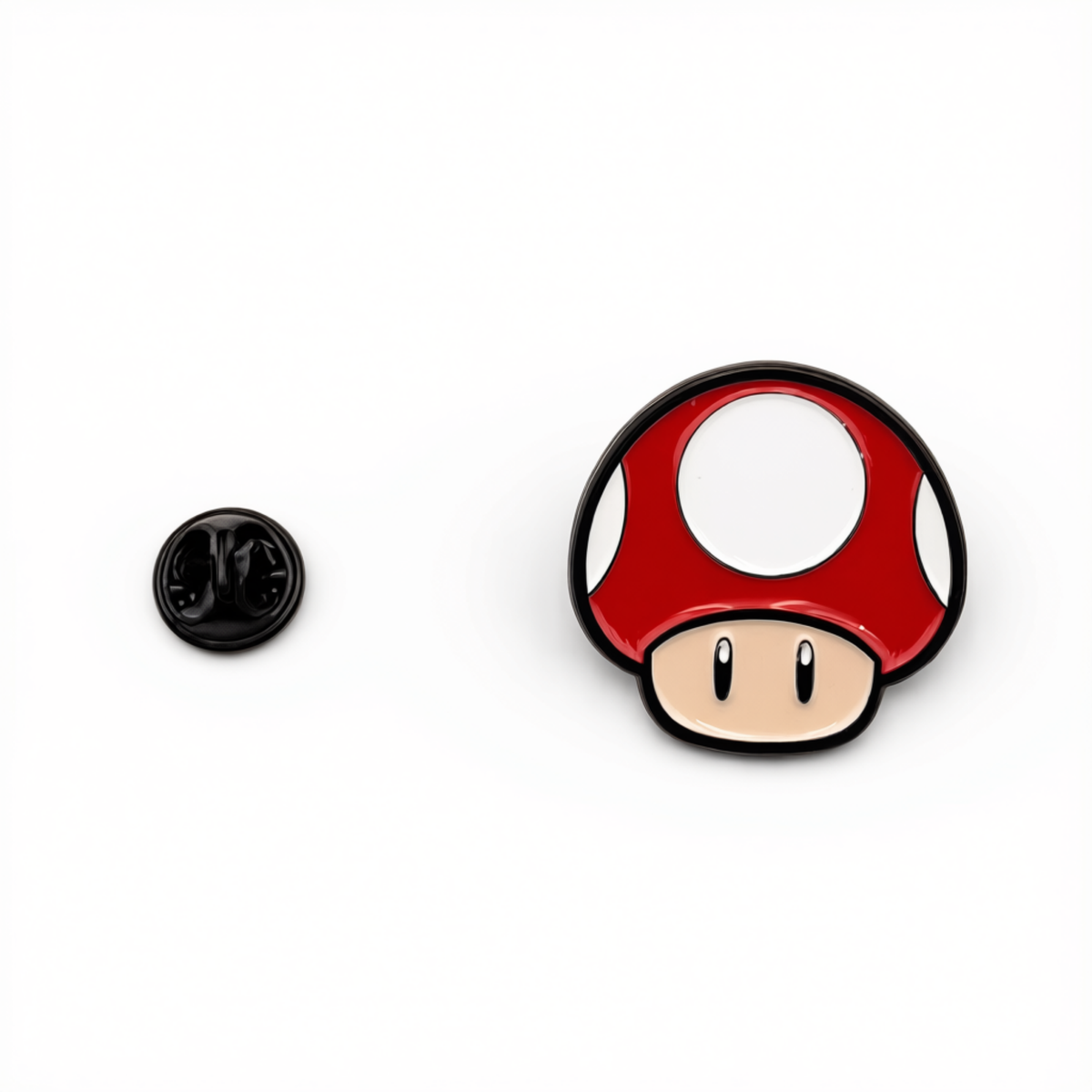 Pin Super Mario Hongo Rojo Power-Up