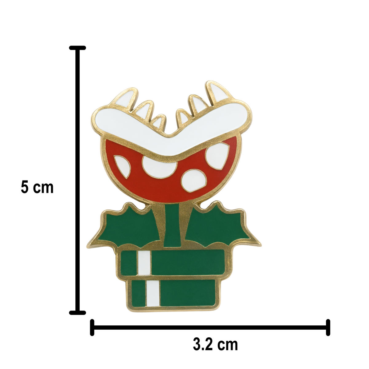 Pin Super Mario Planta Piraña Coleccionable