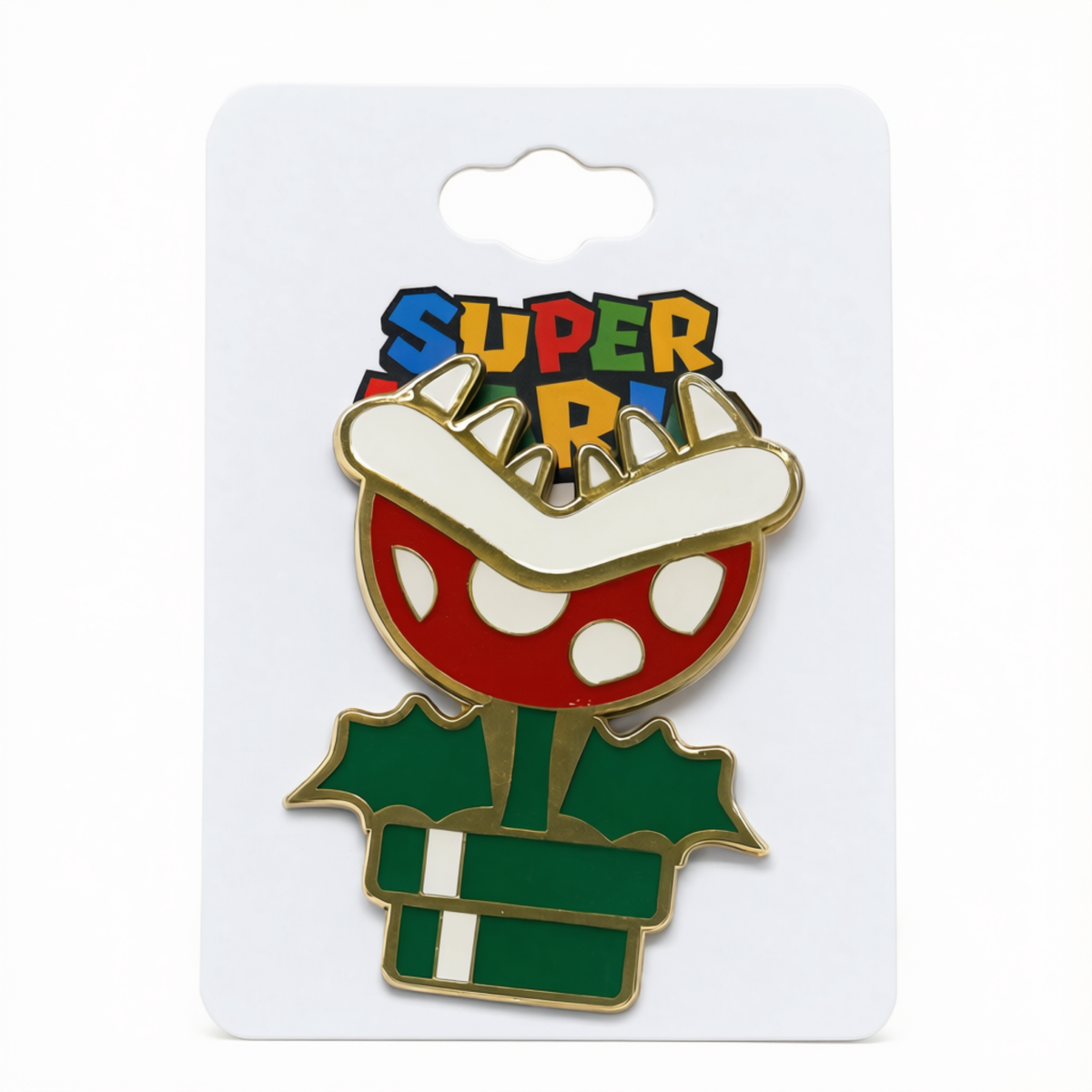 Pin Super Mario Planta Piraña Coleccionable