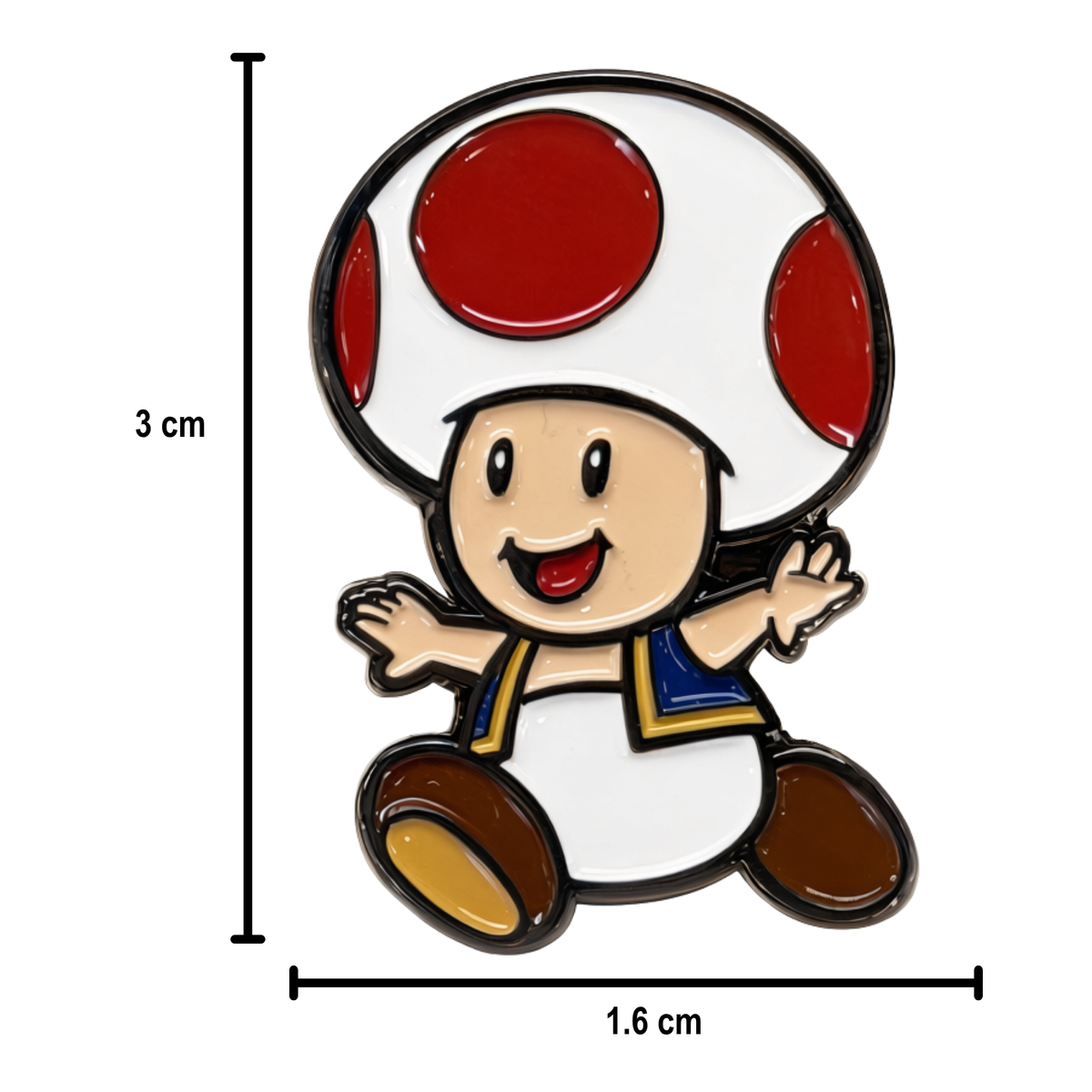 Pin Super Mario Toad Coleccionable