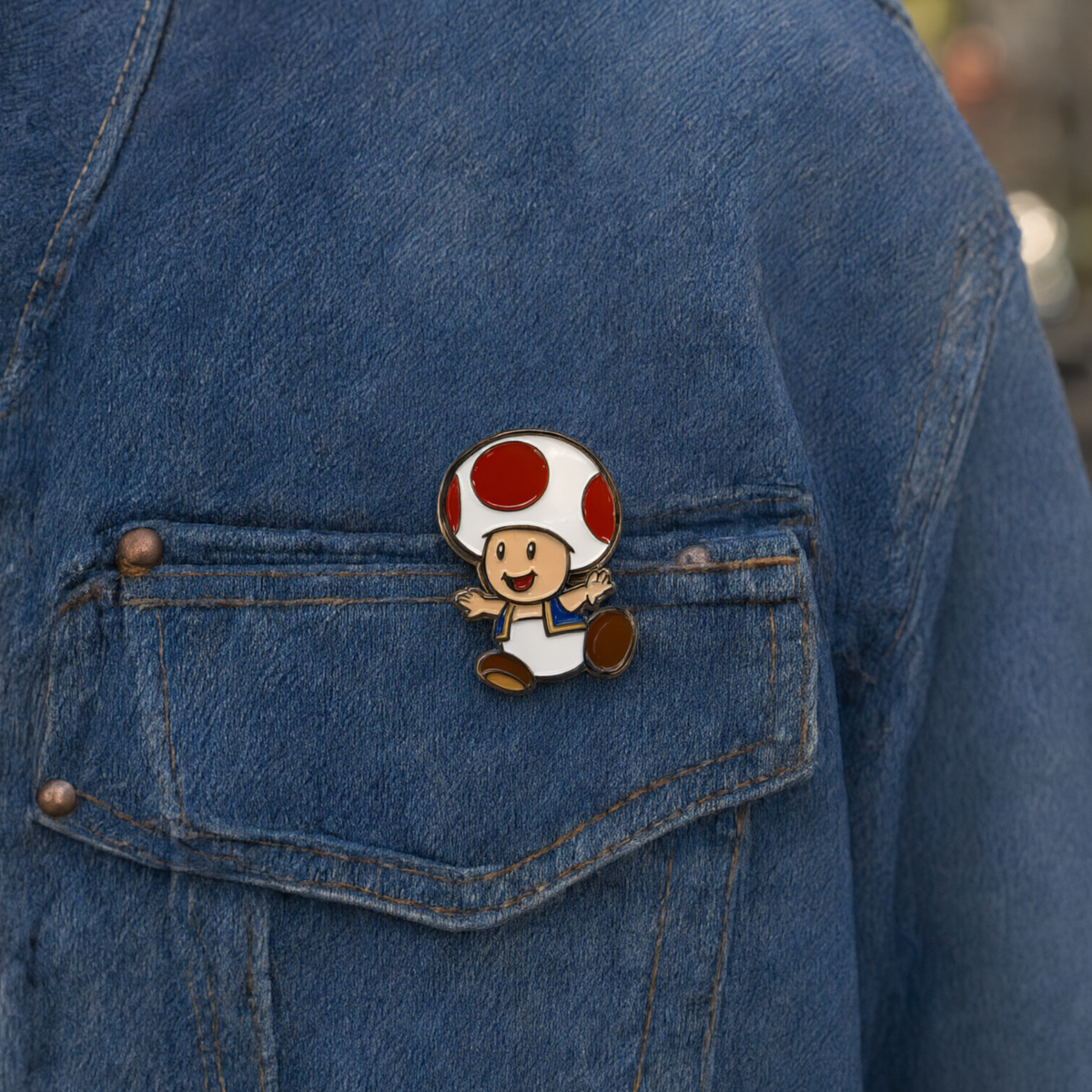 Pin Super Mario Toad Coleccionable