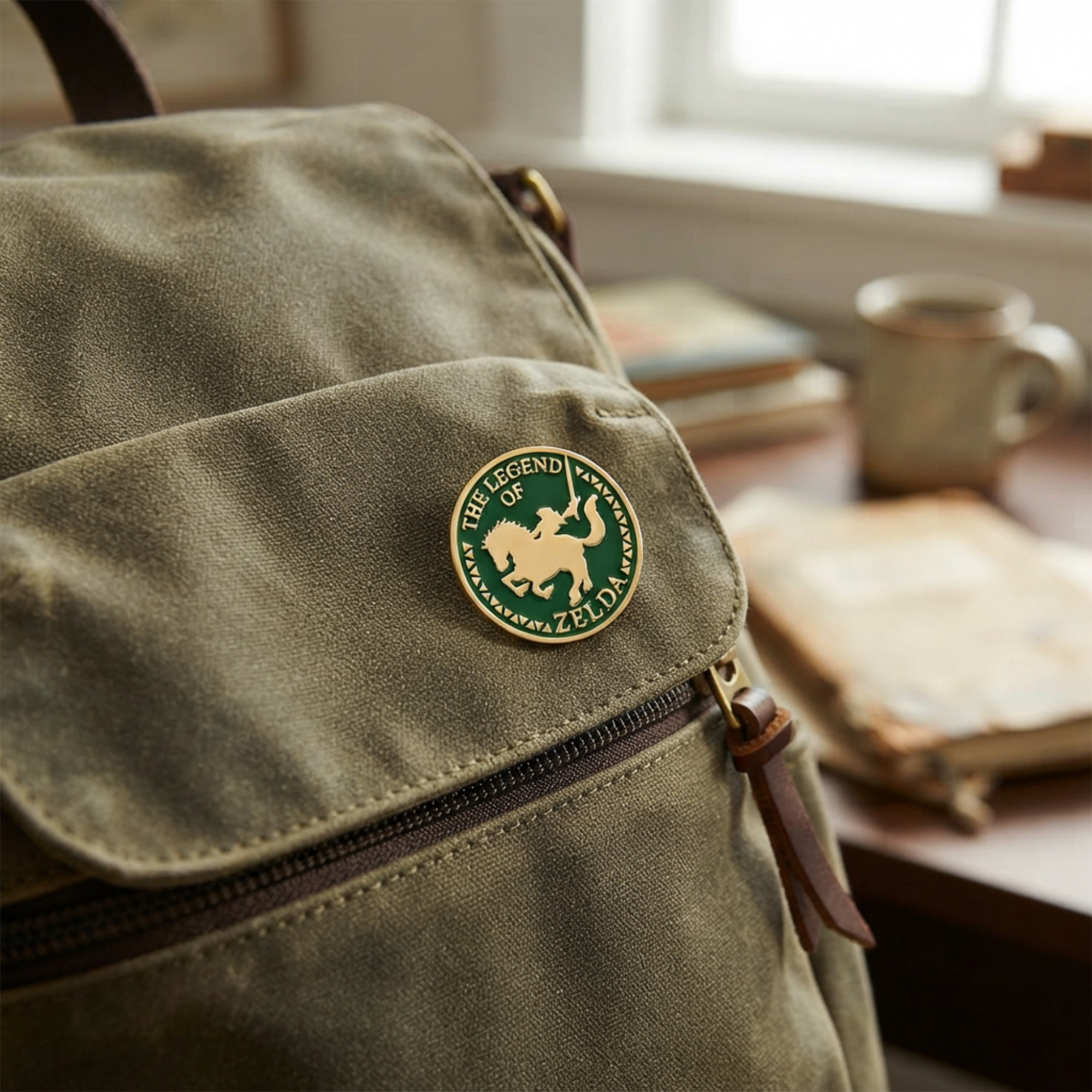Pin Metálico Link a Caballo The Legend of Zelda Nintendo Oficial