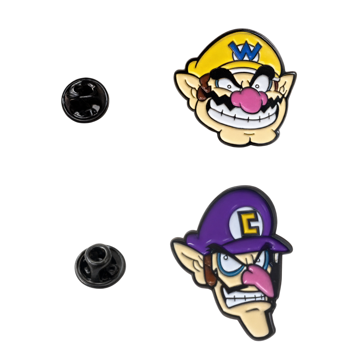Set 4 Pines Super Mario Mario Luigi Wario y Waluigi Coleccionables