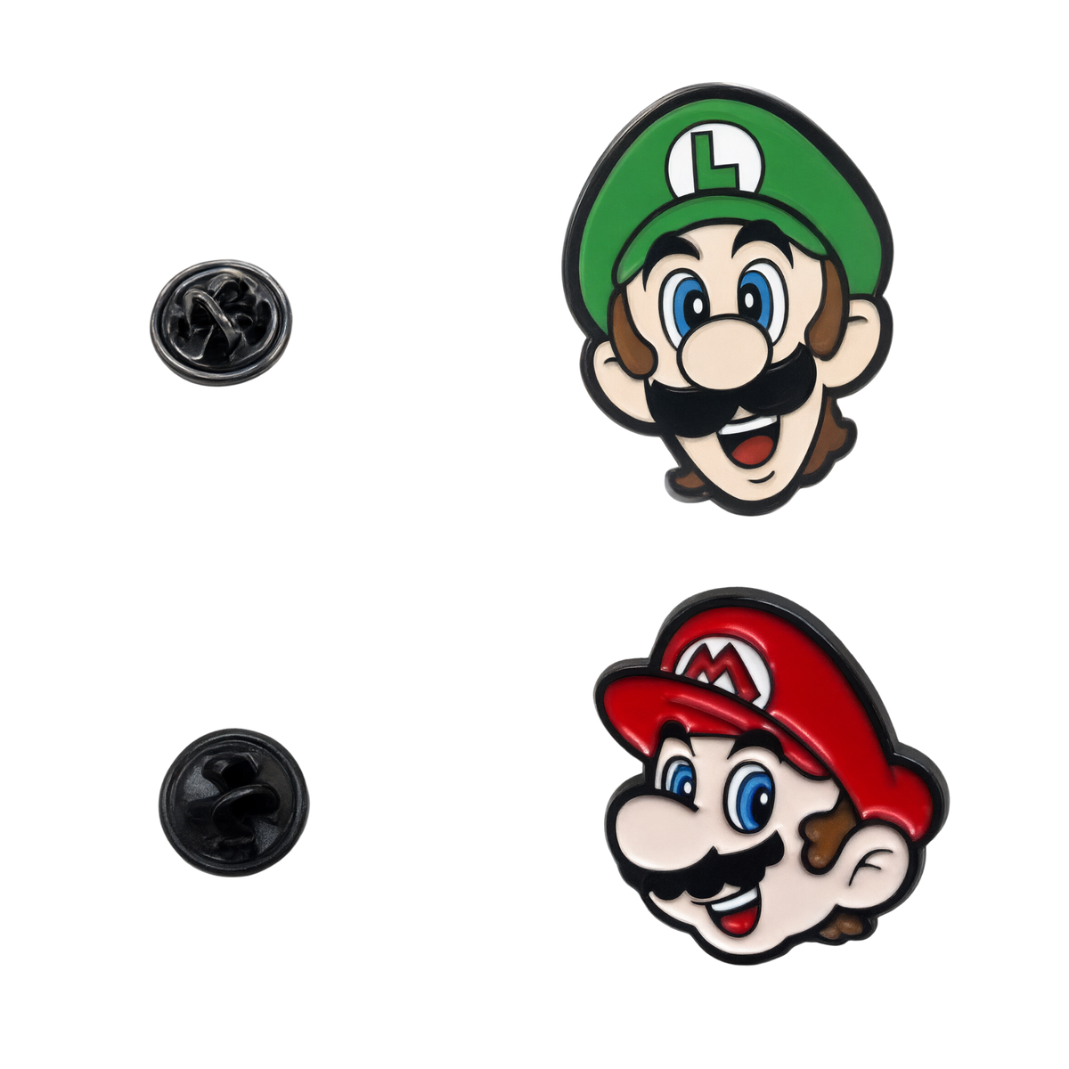 Set 4 Pines Super Mario Mario Luigi Wario y Waluigi Coleccionables