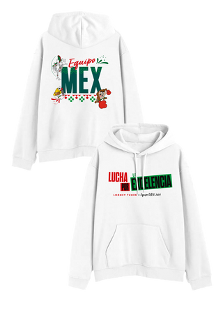 Hoodie Looney Tunes x Equipo MEX Lucha por la Excelencia