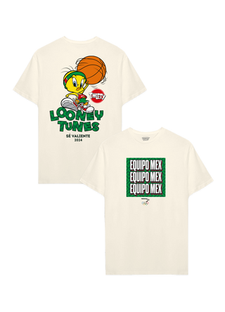 Playera Looney Tunes x Equipo MEX Valiente