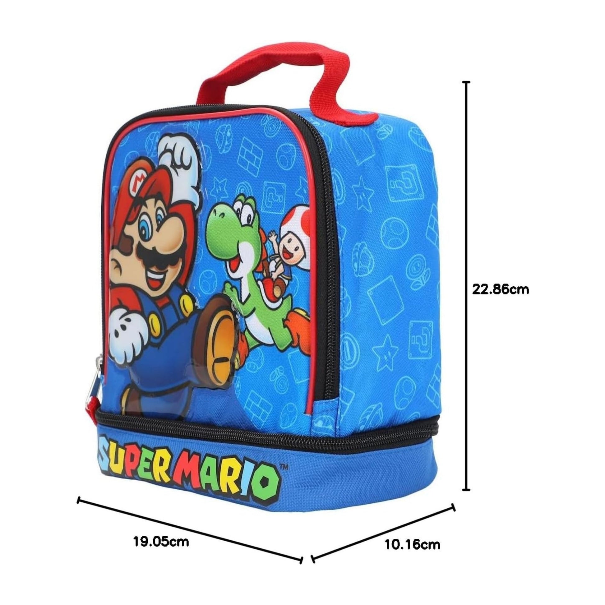 Lonchera Super Mario 2 cierres - Fan Army