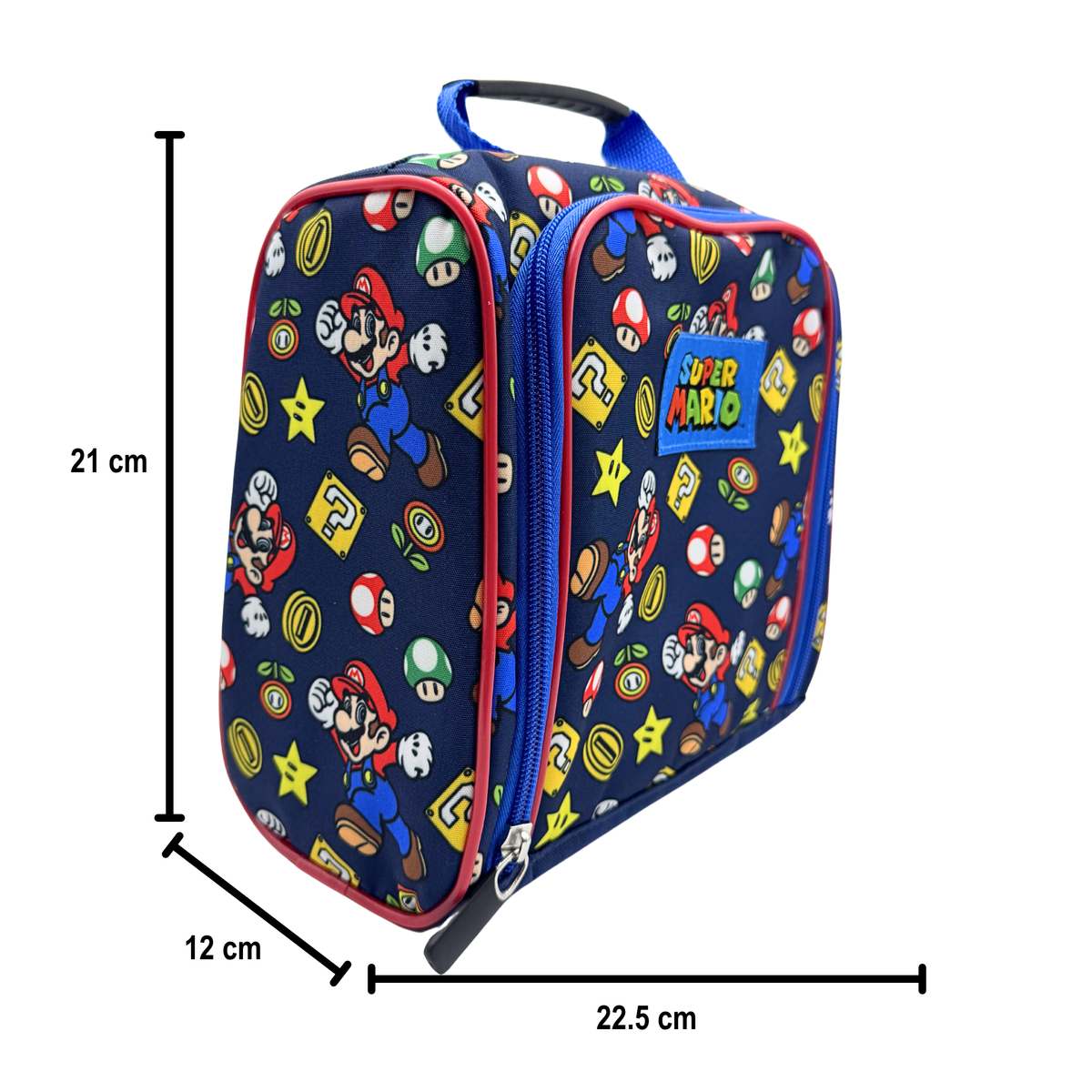 Lonchera Térmica Super Mario Clásico Nintendo Oficial