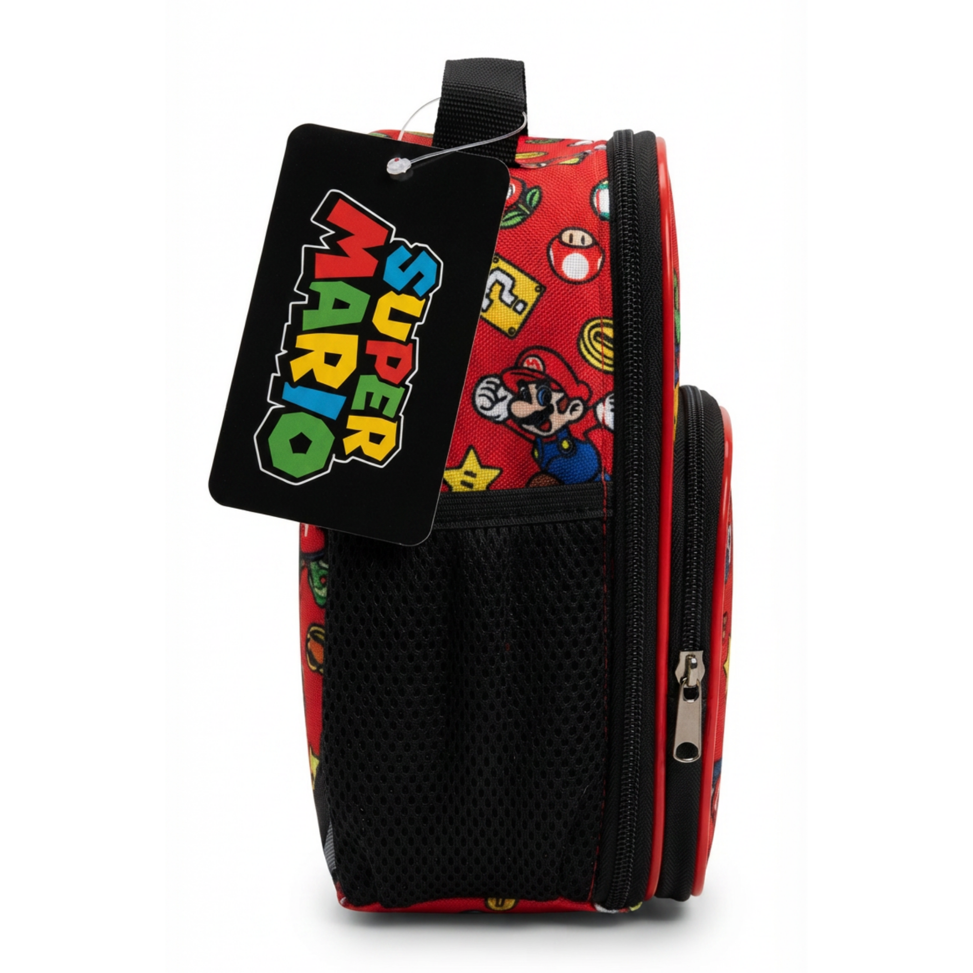 Lonchera Super Mario Roja Bloque de Interrogación Nintendo Oficial