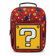 Lonchera Super Mario Roja Bloque de Interrogación Nintendo Oficial