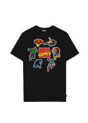 Playera MARVEL Hombre Mujer Negro Disney Original Comics