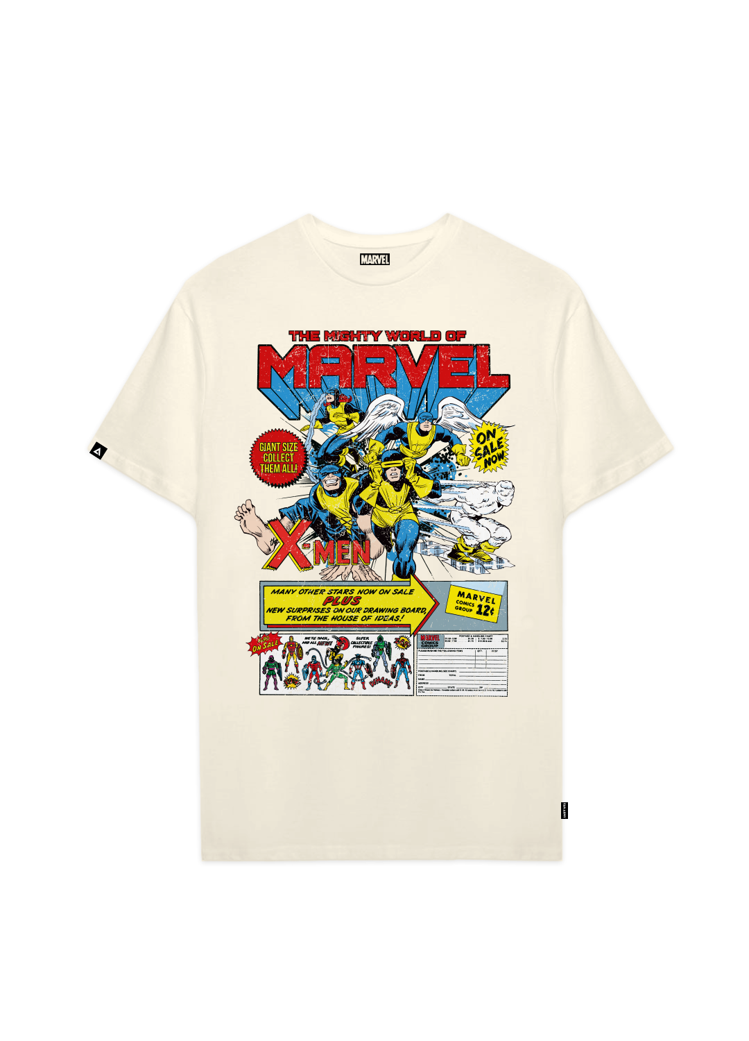 Playera MARVEL Hombre Mujer Arena Disney Original The Mighty Wolrd