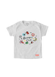 Playera Niño MARVEL Niño Niña Gris Disney Original Avengers Club