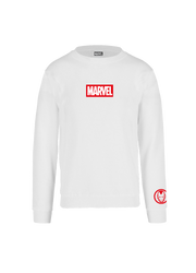Sudadera MARVEL Hombre Mujer Blanco Disney Original Iron Man