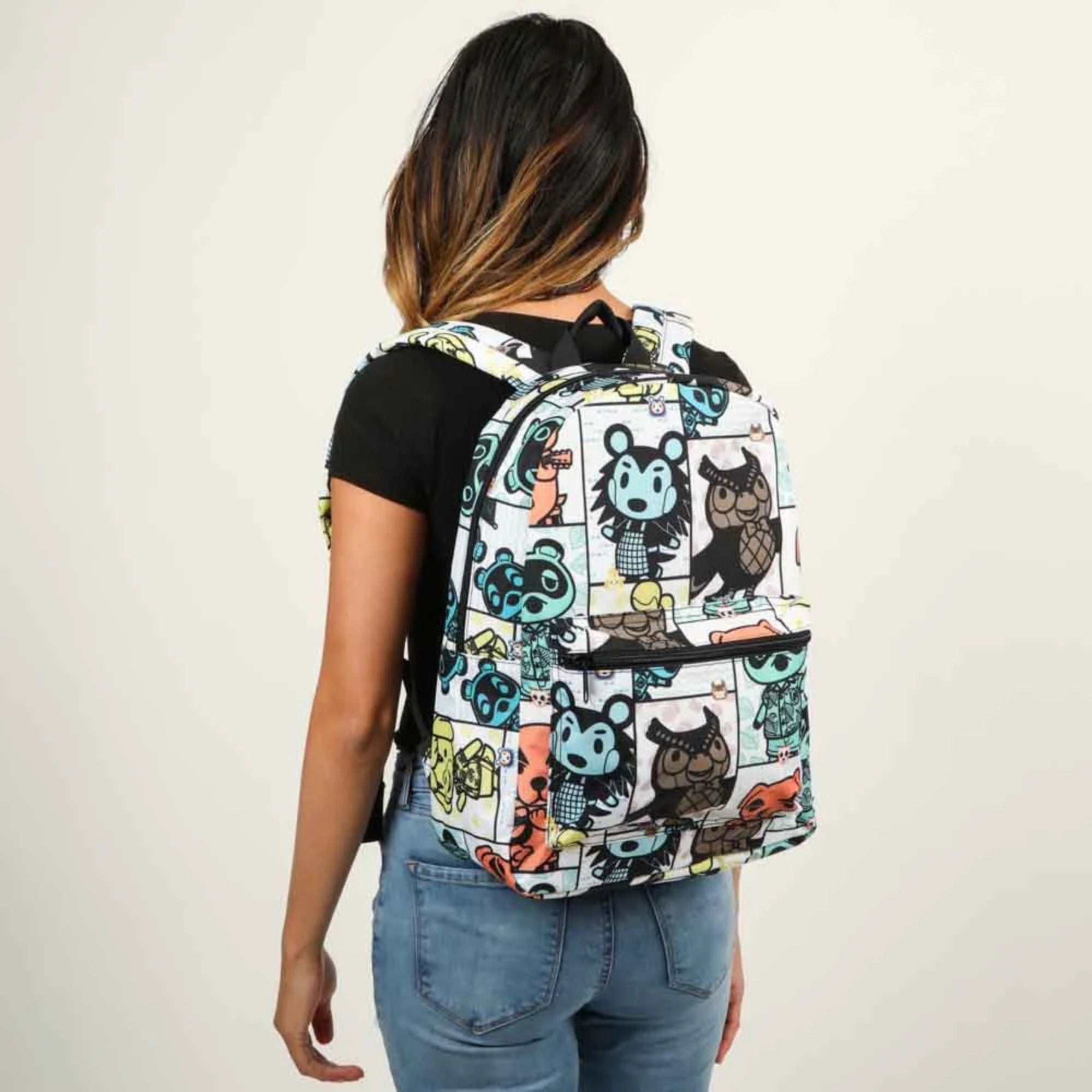 Mochila Animal Crossing Escolar Personajes - Fan Army