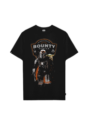 Playera The Mandalorian Hombre Mujer Negro Disney Star Wars Original Bounty - Fan Army