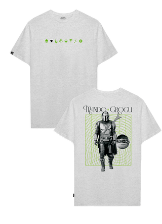 Playera The Mandalorian Unisex Mando & Grogu Disney