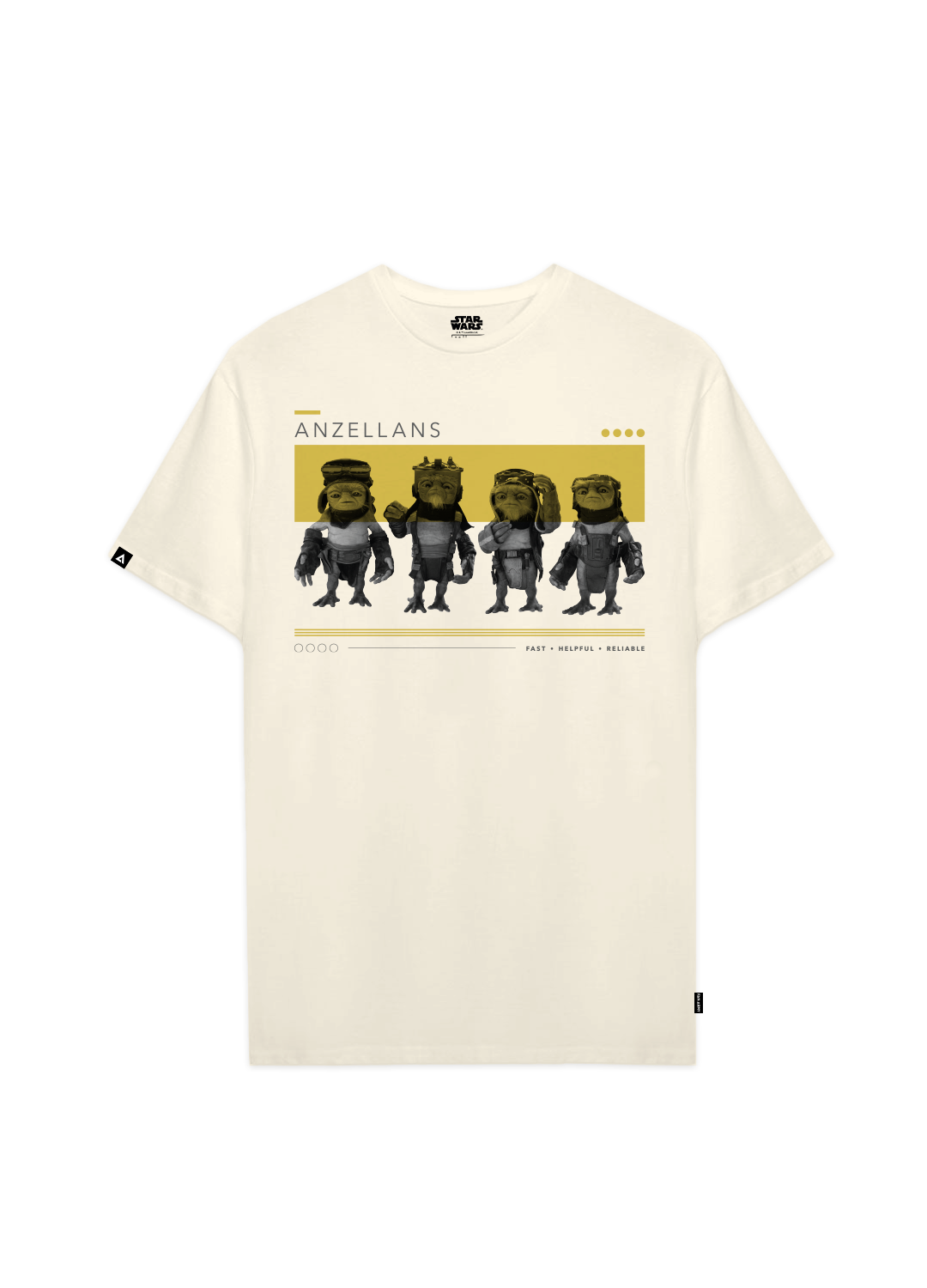 Playera The Mandalorian Hombre Mujer Arena Disney Star Wars Original Anzellans - Fan Army
