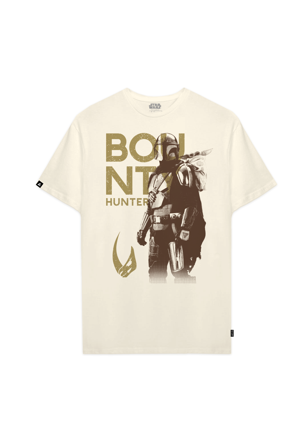 Playera The Mandalorian and Grogu Hombre Mujer Arena Disney Star Wars Original Hunter - Fan Army