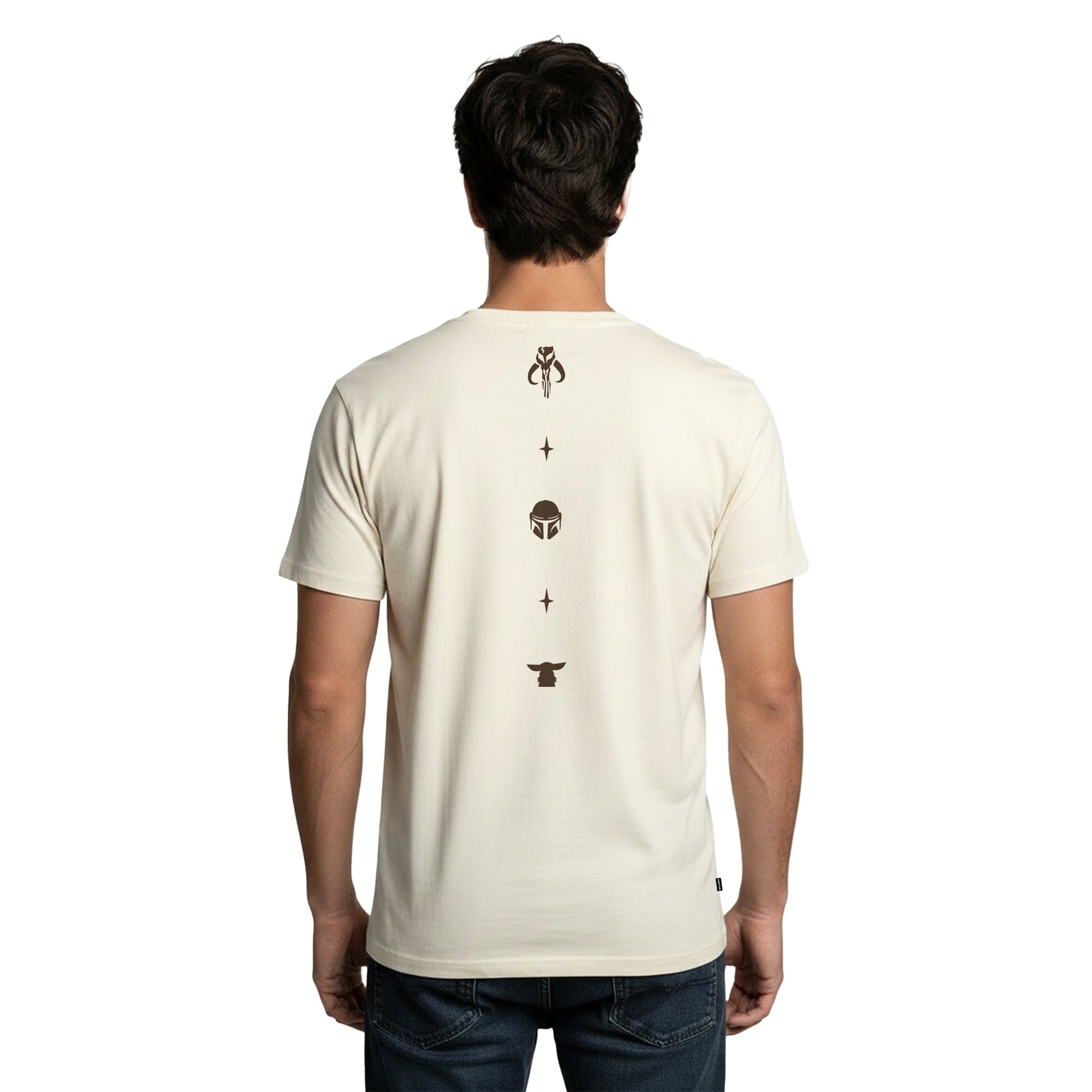 Playera The Mandalorian and Grogu Hombre Mujer Arena Disney Star Wars Original Hunter - Fan Army