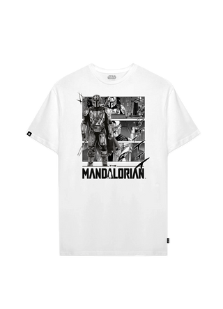 Playera The Mandalorian Unisex Comic Disney