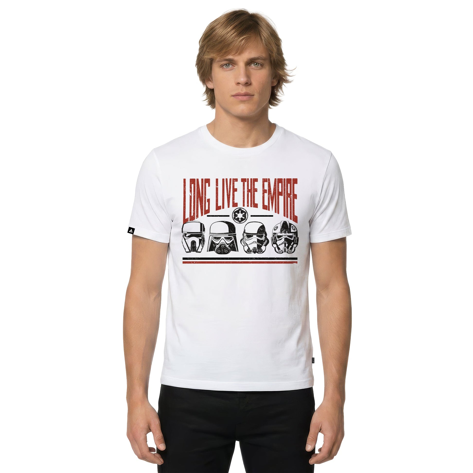 Playera The Mandalorian and Grogu Hombre Mujer Blanco Disney Star Wars Original Long Live - Fan Army