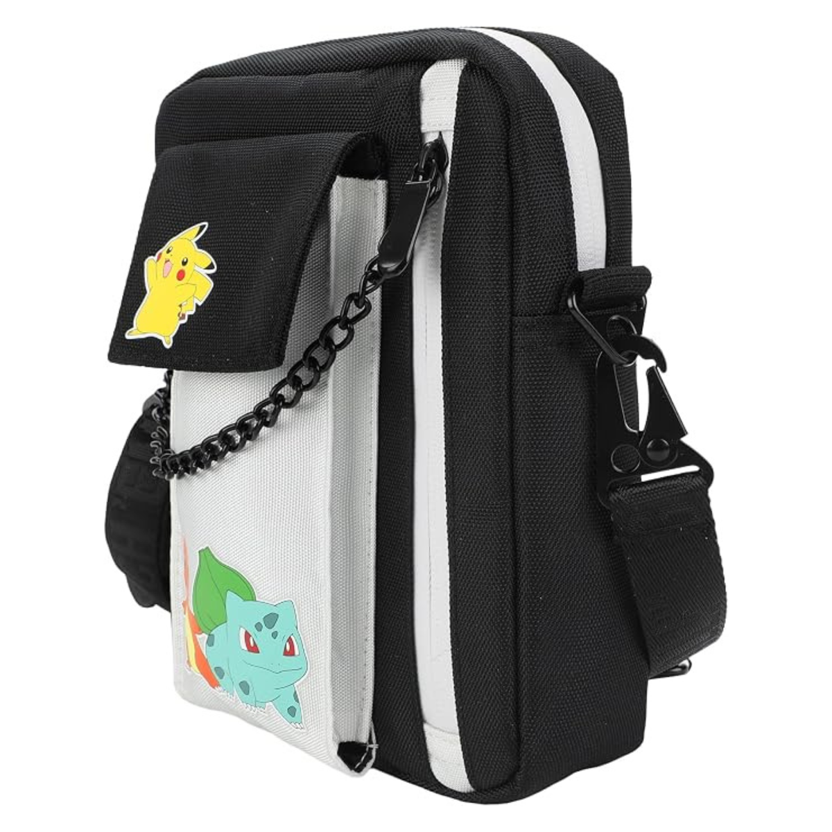 Bolsa Crossbody Pokémon Multi Personajes Pikachu, Eevee, Gengar