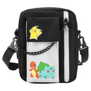 Bolsa Crossbody Pokémon Multi Personajes Pikachu, Eevee, Gengar