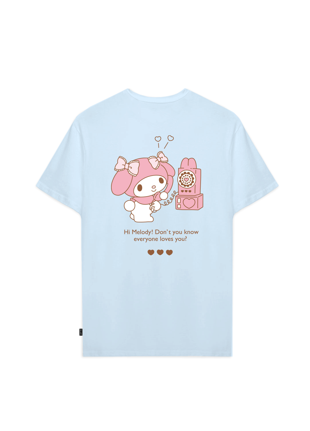 Playera My Melody Hombre Mujer Azul Cielo Sanrio Original Don´t you know - Fan Army