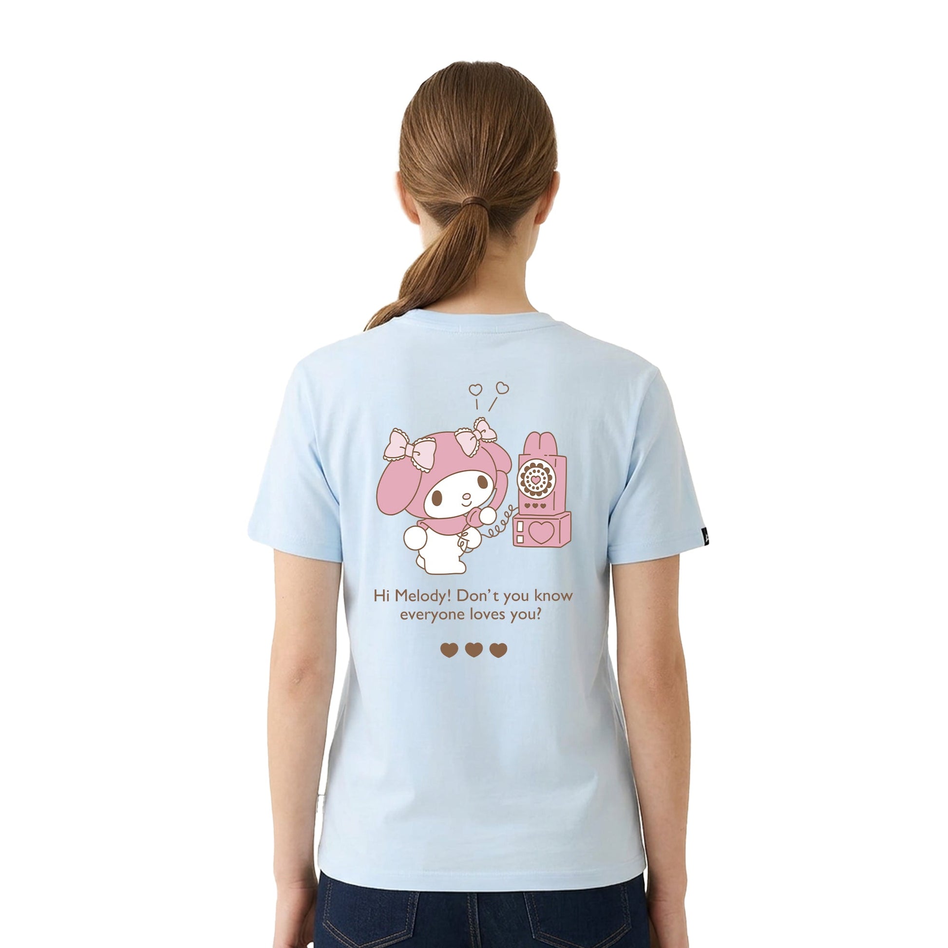 Playera My Melody Hombre Mujer Azul Cielo Sanrio Original Don´t you know - Fan Army